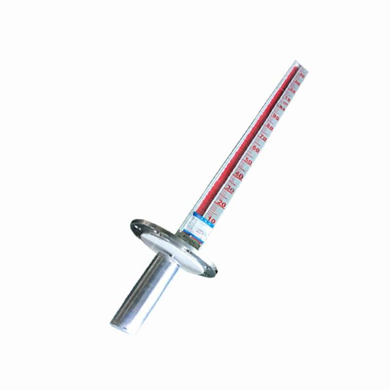 uhz磁翻板液位计带远传高温防腐 4-20ma不锈钢顶装磁性水位计