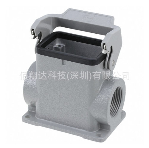HARTING09300060292HAN6B6芯重载连接器封底底座2*PG21