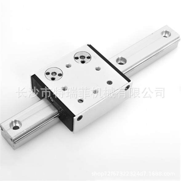 OSG20铝合金双轴心滚轮导轨线性滑台CNC机床外置抽屉导轨滑块