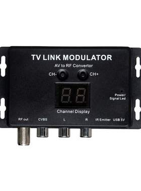 TV LINK Modulator  AV TO RF CONVERTOR 调制器红外延长线 TLM08