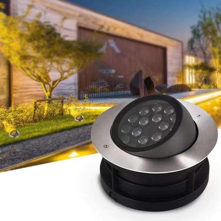 led地埋灯户外公园景区亮化防水照树工程灯明装草坪灯可调角度