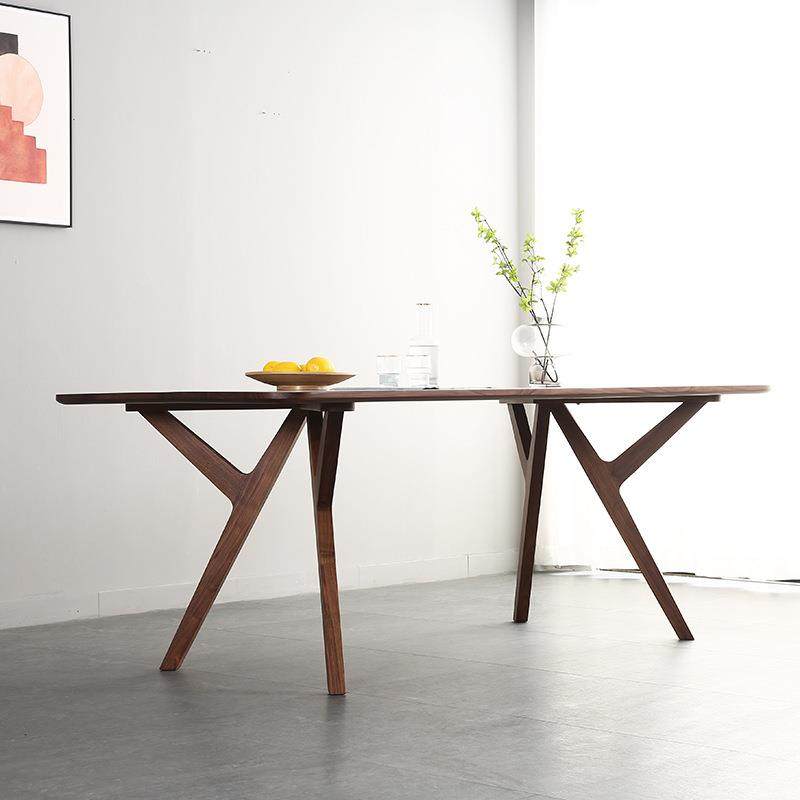 北美黑胡桃木马丁饭桌餐桌北欧长方形轻奢设计师原木家具,畜牧/养殖物资,畜牧/养殖器械,淘宝优惠券,粉丝福利购,淘宝优惠卷