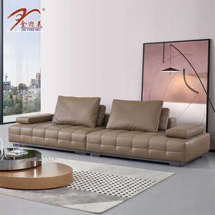 2024新款劳伦斯沙发意式极简客厅小户型高端现代简约欧式直排沙发