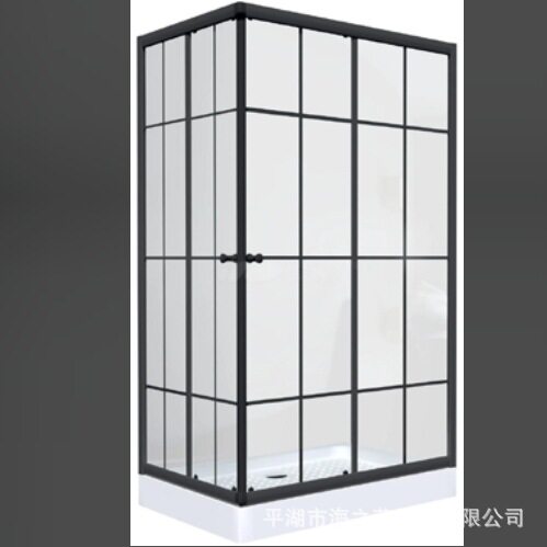 简易淋浴房家用一体式家用浴室卫生间浴房移门玻璃洗澡房沐浴