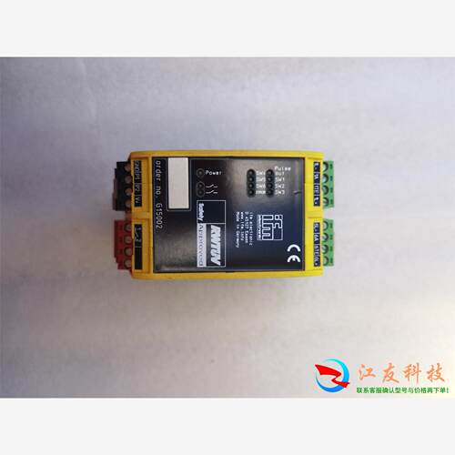 Ifm易福门安全传感器估算单元RWTUV G15002