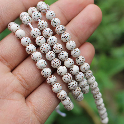 星月菩提子手串108颗佛珠散珠海南料原籽6MM小巧女士款