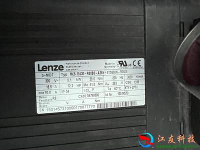 Lenze 伦茨 伺服电机 MCS19J30-RS0B0-A