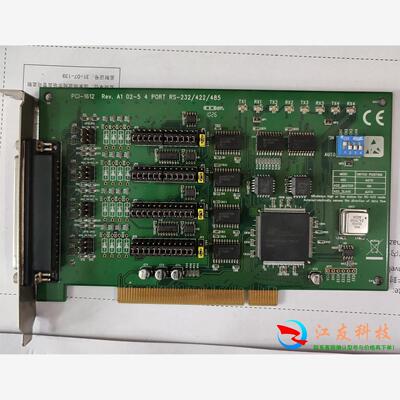 研华PCI-1612 REV.A1 02-5 4