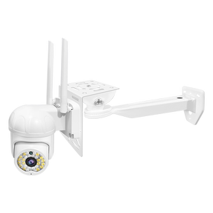 球机监控球形摄像头支架壁装墙角抱杆立杆适用海康小米乔安萤石云