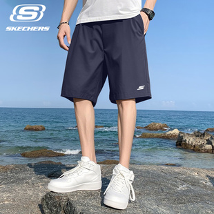 斯凯奇运动短裤男2026夏季新款跑步健身速干五分裤休闲青少年中考