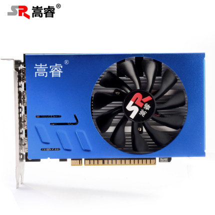 嵩睿带锁屏功能多屏显卡4HDMI/GTX1050Ti4G拼接监控投影融合4K@60