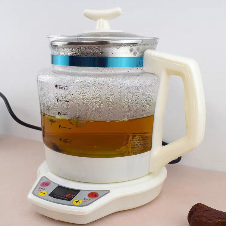 道泉2升养生壶全自动家用多功能加厚玻璃电水壶小型煮茶器