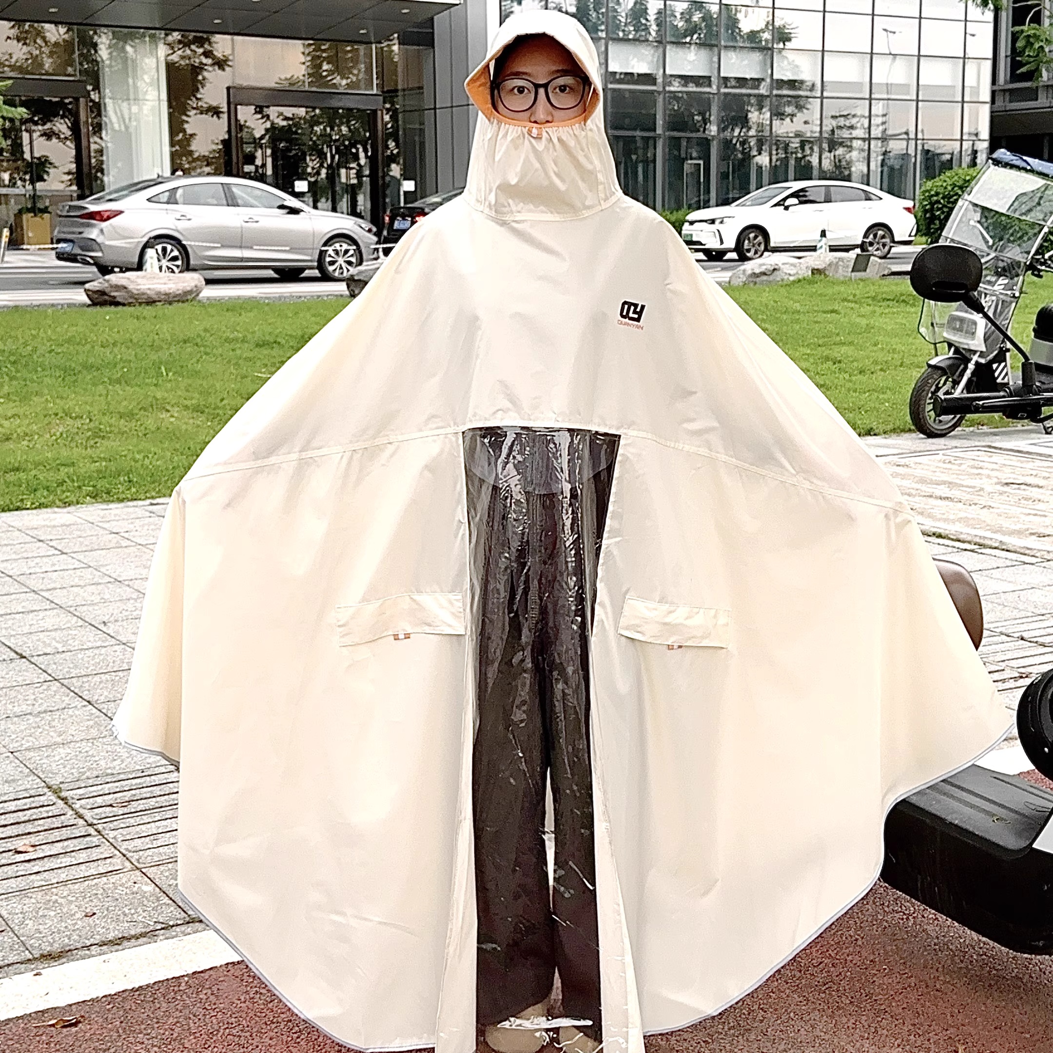 电动电瓶车雨衣加大加厚长款全身防暴雨新款女款摩托专用防水雨披