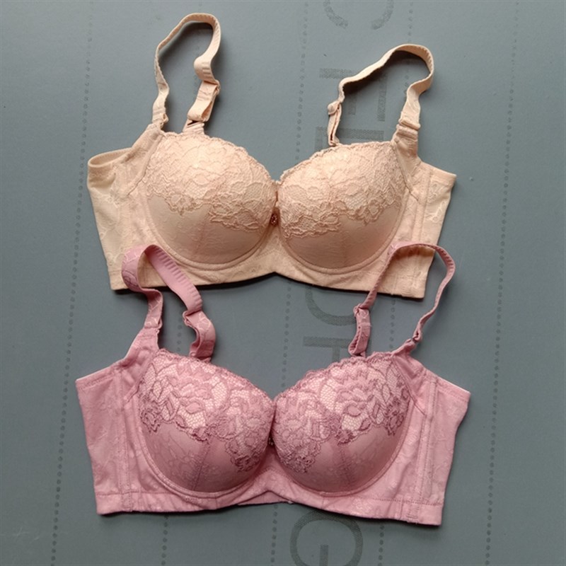 加厚调整型文胸聚拢胸罩有硬钢圈 65C 70B 75A 75BP 80A 80B 75