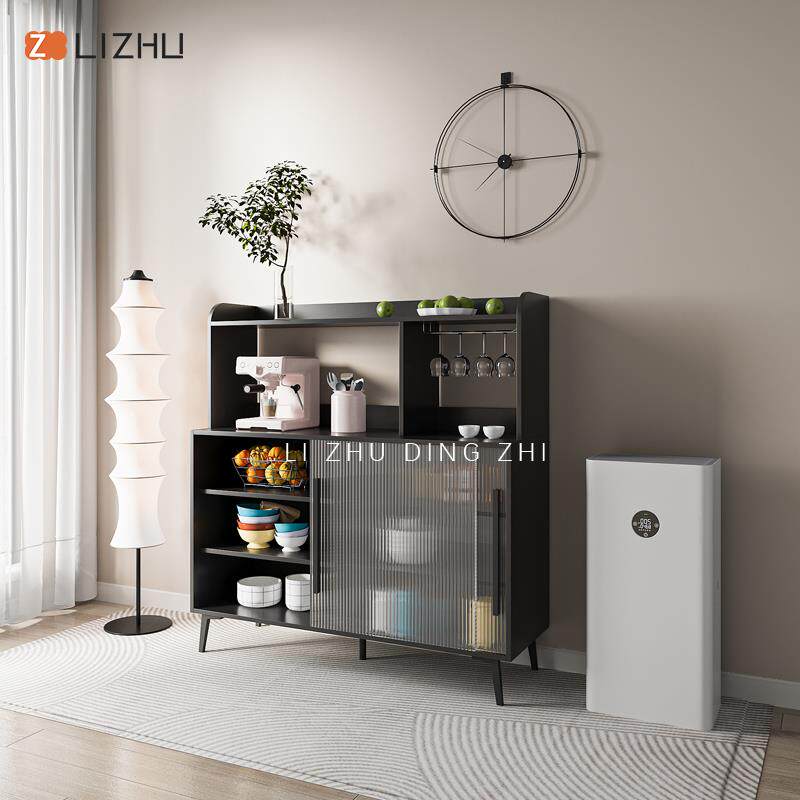 意式餐边柜现代简约多功能储物柜北欧茶柜厨房柜子靠墙家用柜碗柜