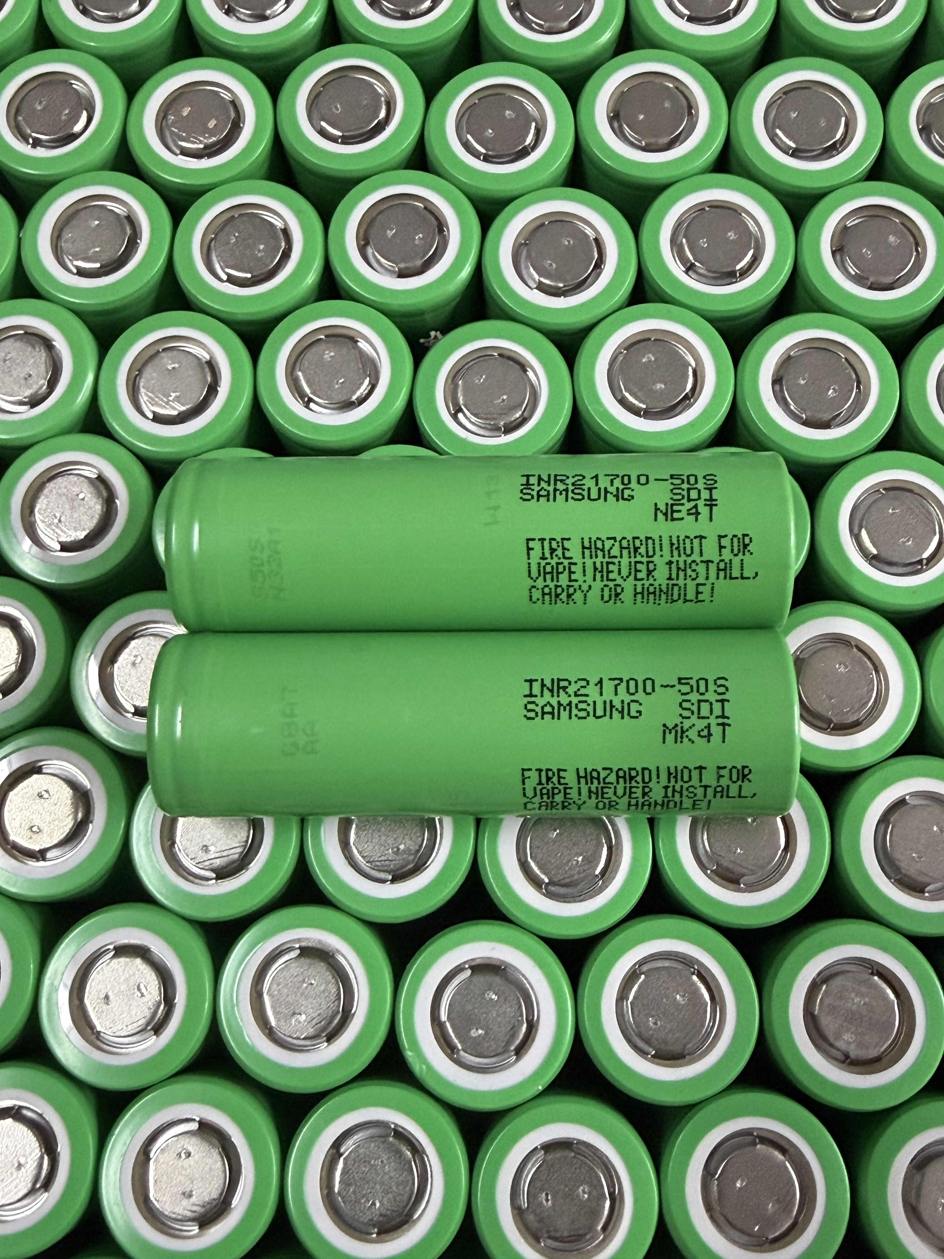 三星50S拆机21700锂电池5000mAh高倍率10C放电3.7V电动工具航模