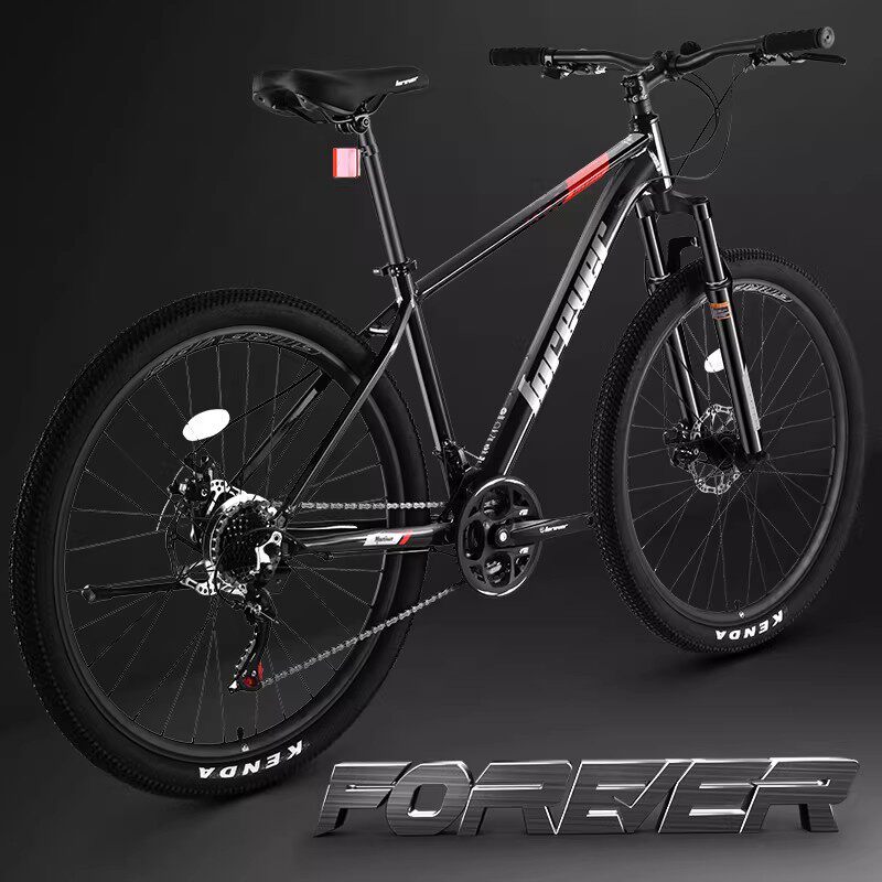 上海永久牌山地车自行车铝合金禧玛诺变速轻便减震单车学生越野车