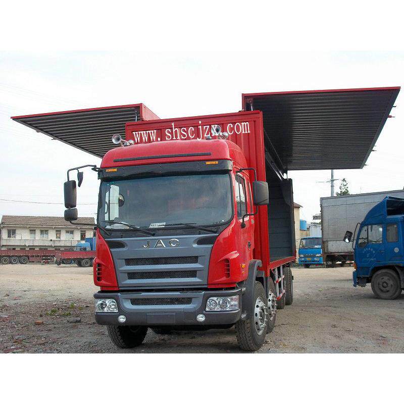 飞翼集装箱 飞翼车厢 电动液压飞翼 手动飞翼箱 液压系统