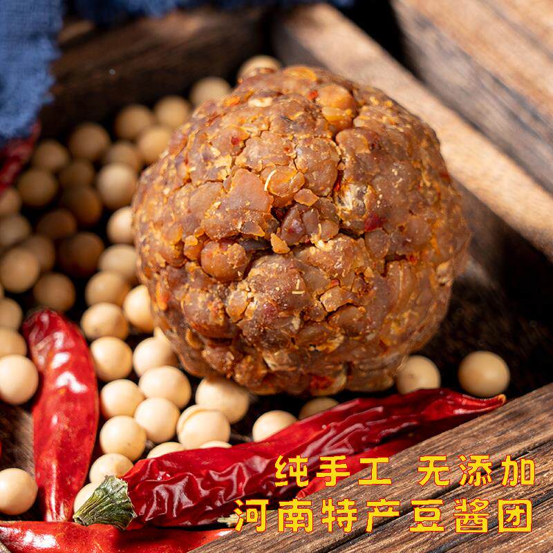 河南特产豆糁豆酱蛋子豆参酱豆饼酱豆周口扶沟五香香辣豆糁图片