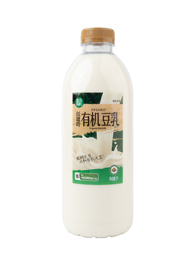 盒马有机低嘌呤豆乳1L瓶装营养早餐饮品饮料冷藏东北有机大豆