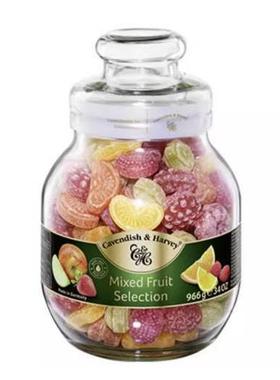 cavendish harvey mixed fruit德国进口嘉云水果糖杂果酸果966g