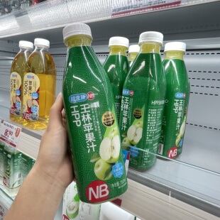 盒马超盒算NB代购HPP王林苹果汁780ml冷压原榨清甜果香冷藏