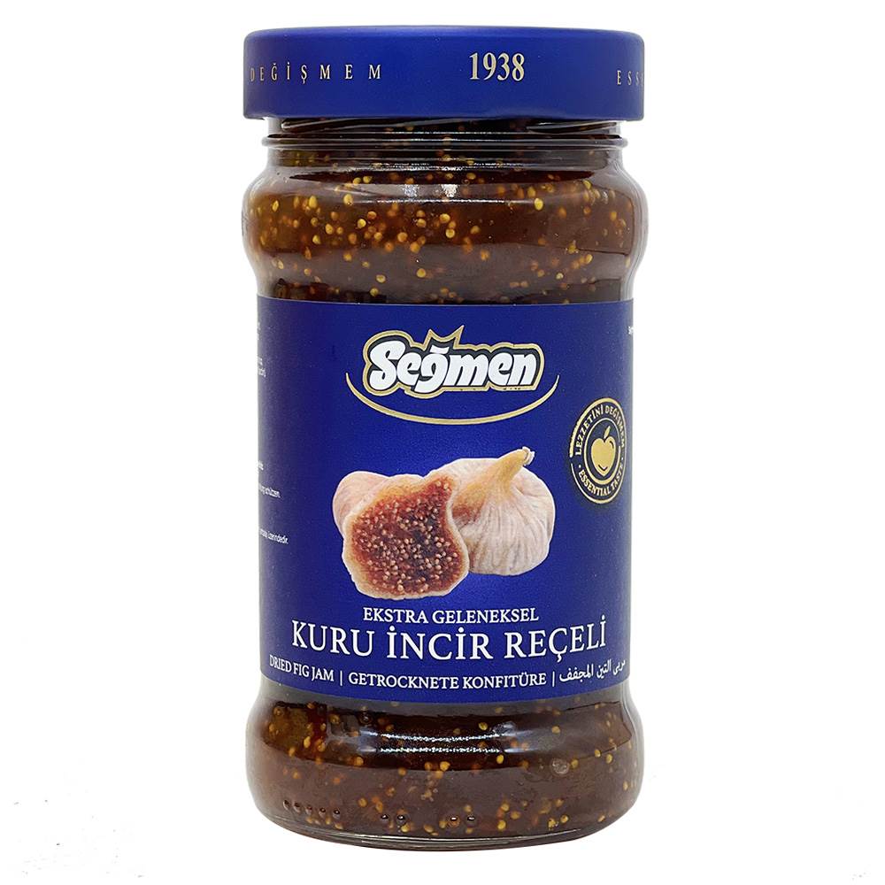 Segmen土耳其进口赛格无花果酱涂抹吐司面包 380g 玻璃瓶