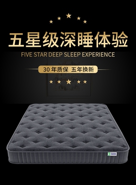 CBD家居席梦思弹簧床垫加厚20cm双人1.5m1.8米酒店家用