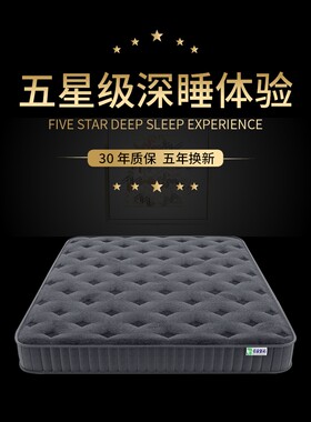 CBD家居席梦思弹簧床垫加厚20cm双人1.5m1.8米酒店家用