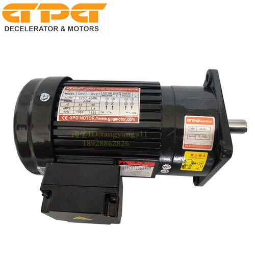 GPG/台邦电机 封箱机用电机CV18-200-15A 16轴/15轴 单相220V