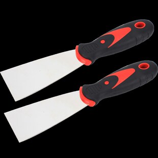 卡夫威尔不锈钢油灰刀2寸3寸4寸5寸抹泥清洁刮刀抹灰腻子刀KE3404