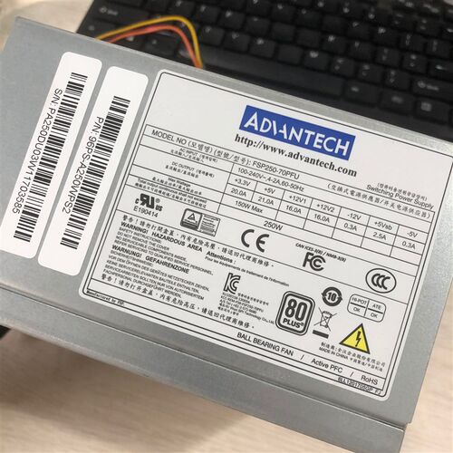 研华FSP250-70PFU输出250W工控机工业电脑开关电源 96PS-A250WPS2