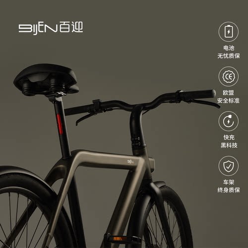 荷兰BIJEN百迎智能自行车长续航