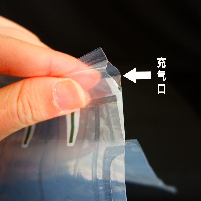 热销14柱35cm高气柱袋5L食用油酒壶塑料桶充气气泡袋快递防震防摔