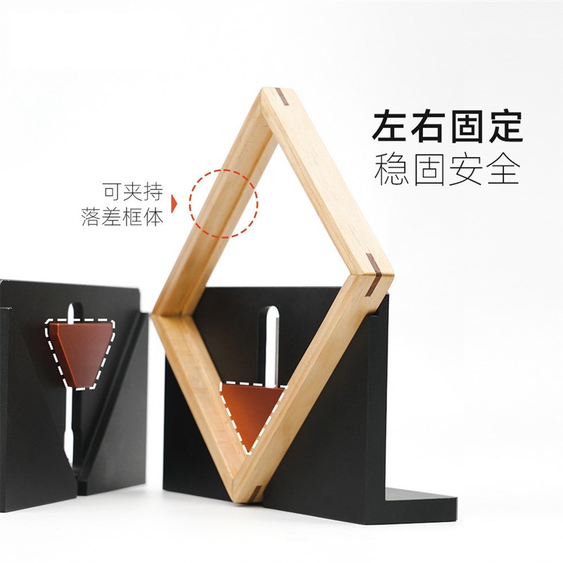 热销直角花键夹具木工开榫开槽燕尾榫卯锯台修边机倒装木工具