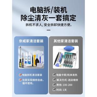 电脑装机工具套装台式机组装包机箱清灰长十字螺丝刀小型批头强磁