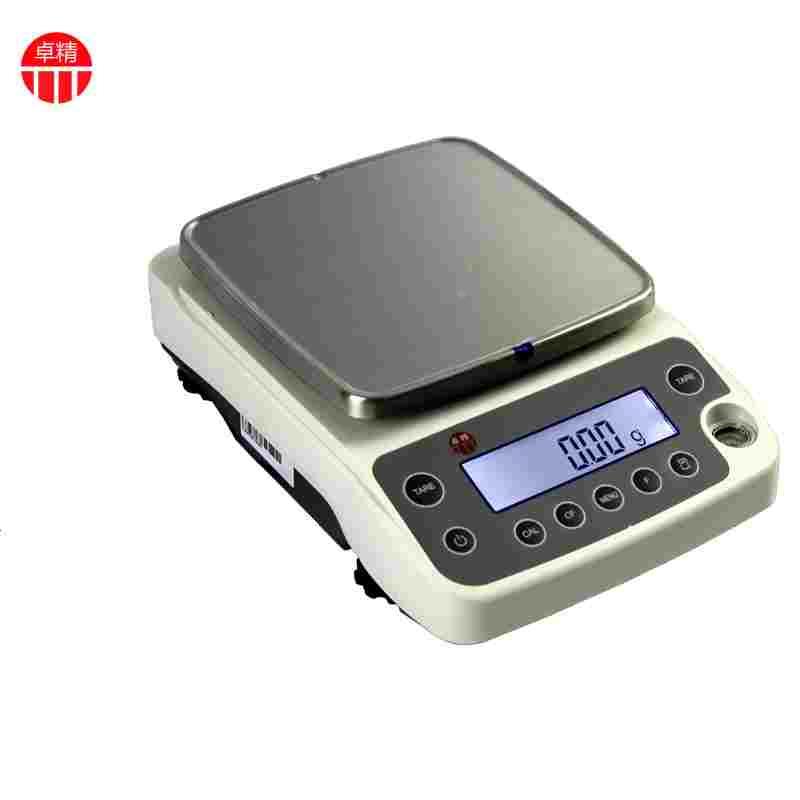 上海卓精电子天平2kg/3kg/3000g/4kg/4000g/5kg/6kg/0.01g电子称