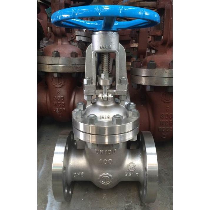 Z41W-100P 304 316不锈钢法兰闸阀 不锈钢闸阀 高压闸阀DN15-250