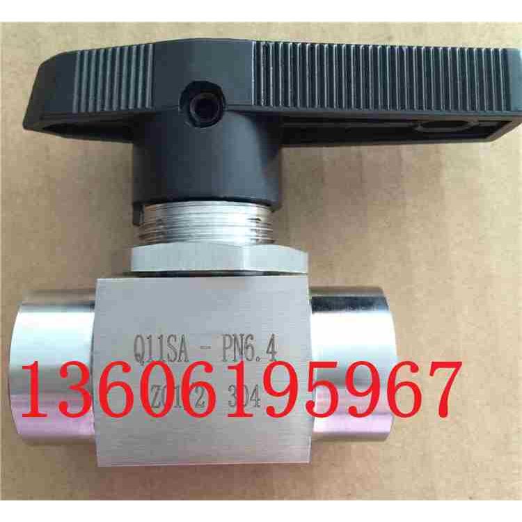 不锈钢304仿美式面板球阀Q11SA G1/4G3/8高压内螺纹迷你球阀