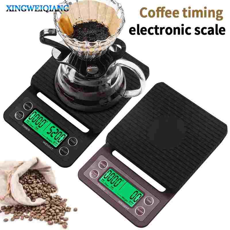 迷你电子计时秤 多用途食品配料烘焙台称 家用厨房便携小型台秤