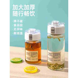 2024新款分离专用喝水杯子泡花茶玻璃杯女生士高颜值办公室隔耐热