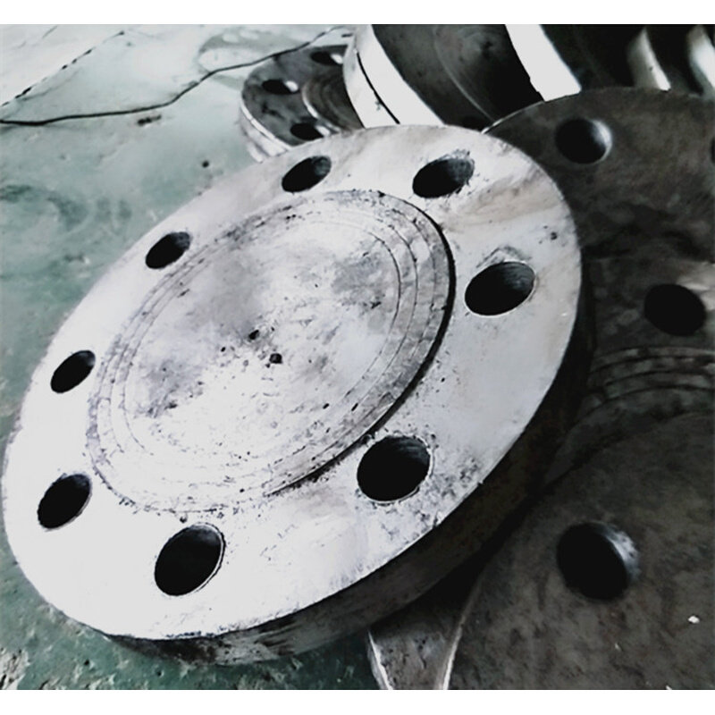 碳钢法兰盲板25kg加厚焊接管帽堵头管堵盲堵100 80 200 50堵漏