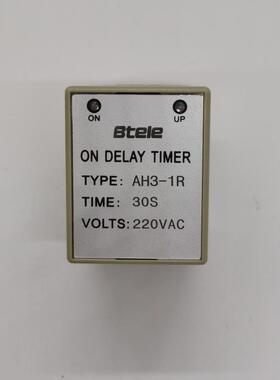 Btele博特电位器外置式时间继电器AH3-1R AH3-（VR）220V DC24V