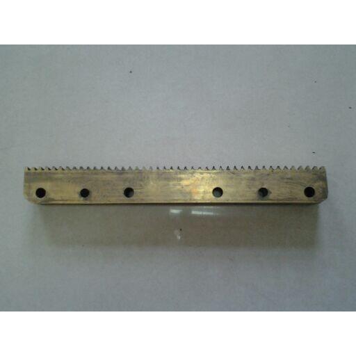 中捷镗床TPX6111B T6111B 原装的铜齿条 螺母条 25851 M6/22