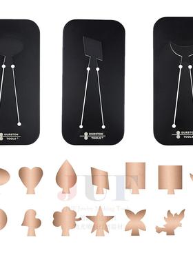 英国进口 Durston Pancake Die 特定形状吊坠液压机切割模板模具