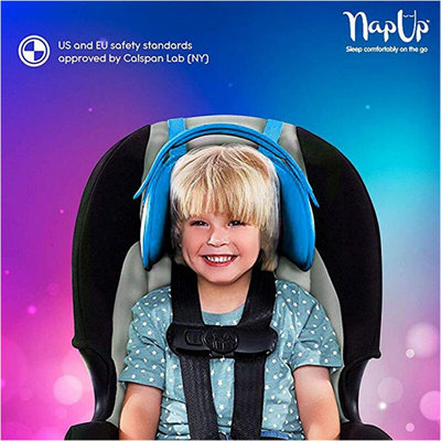 。婴儿童汽车安全座椅头部固定保护带固定器防低偏歪头宝宝睡觉神