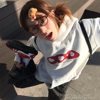 连帽卫衣女2025新款秋冬加绒加厚