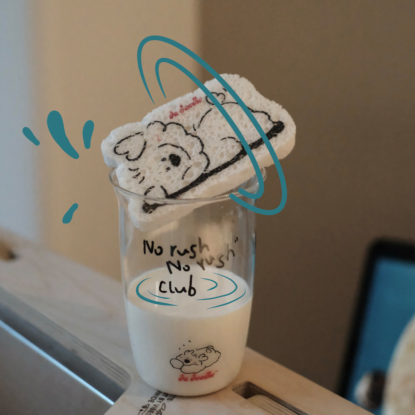 dadoodle小狗木浆棉洗碗擦