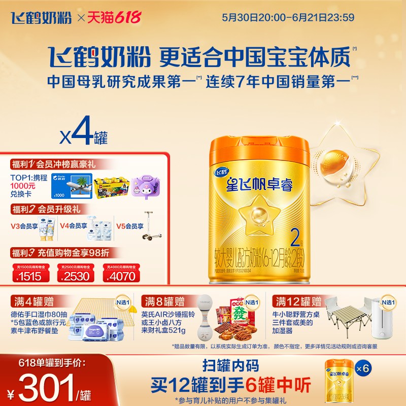飞鹤星飞帆卓睿Pro2段老爸抽检