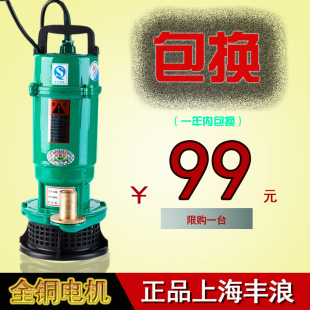 370W750W家用潜水泵抽水抽水机小型潜水泵农用水泵一寸井水河水